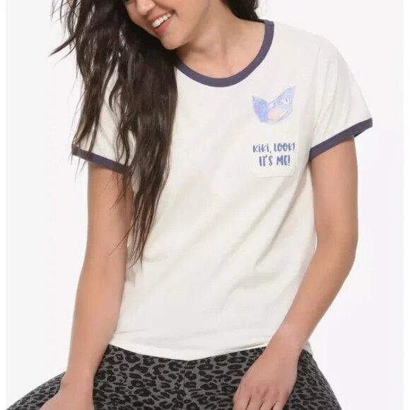 Kiki's Delivery Service Jiji Pocket T-Shirt - Picture 1 of 10